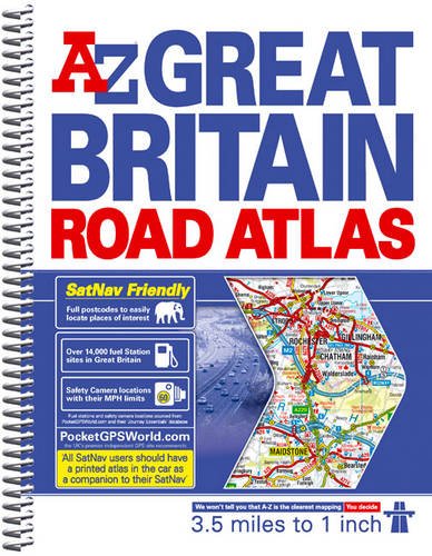 Great Britain 3.5m Road Atlas (A-Z Road Atlas S.) Leisure, Home & Garden