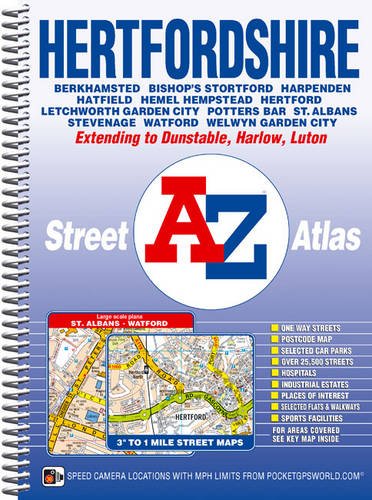 Hertfordshire Street Atlas (A-Z Street Atlas S.) Leisure, Home & Garden
