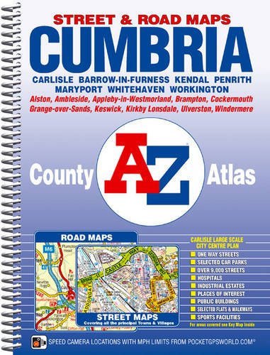 Cumbria County Atlas (A-Z County Atlas) Leisure, Home & Garden