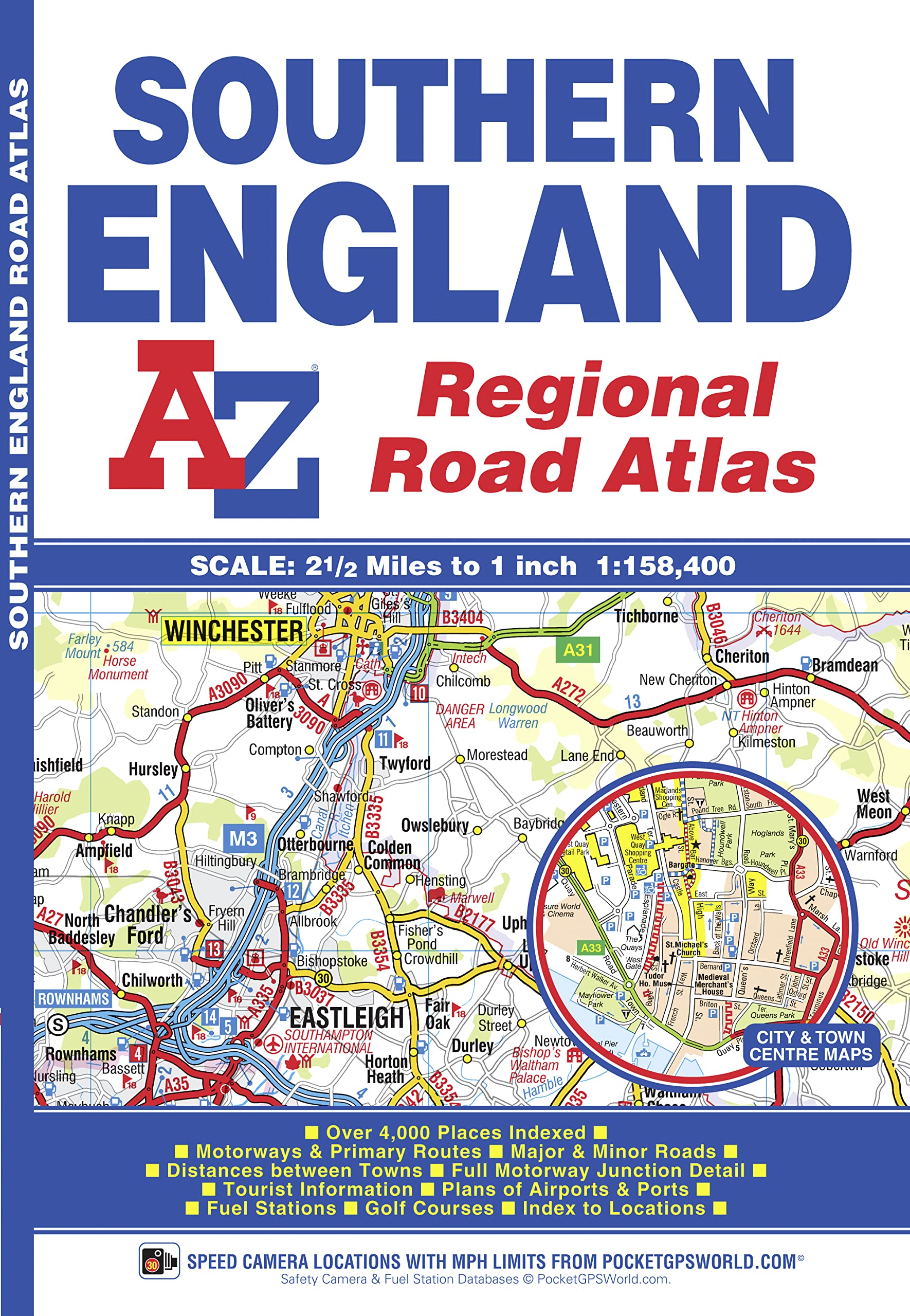 Southern England Regional Road Atlas book