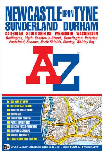 Newcastle Upon Tyne Street Atlas (A-Z Street Atlas S.) Leisure, Home & Garden