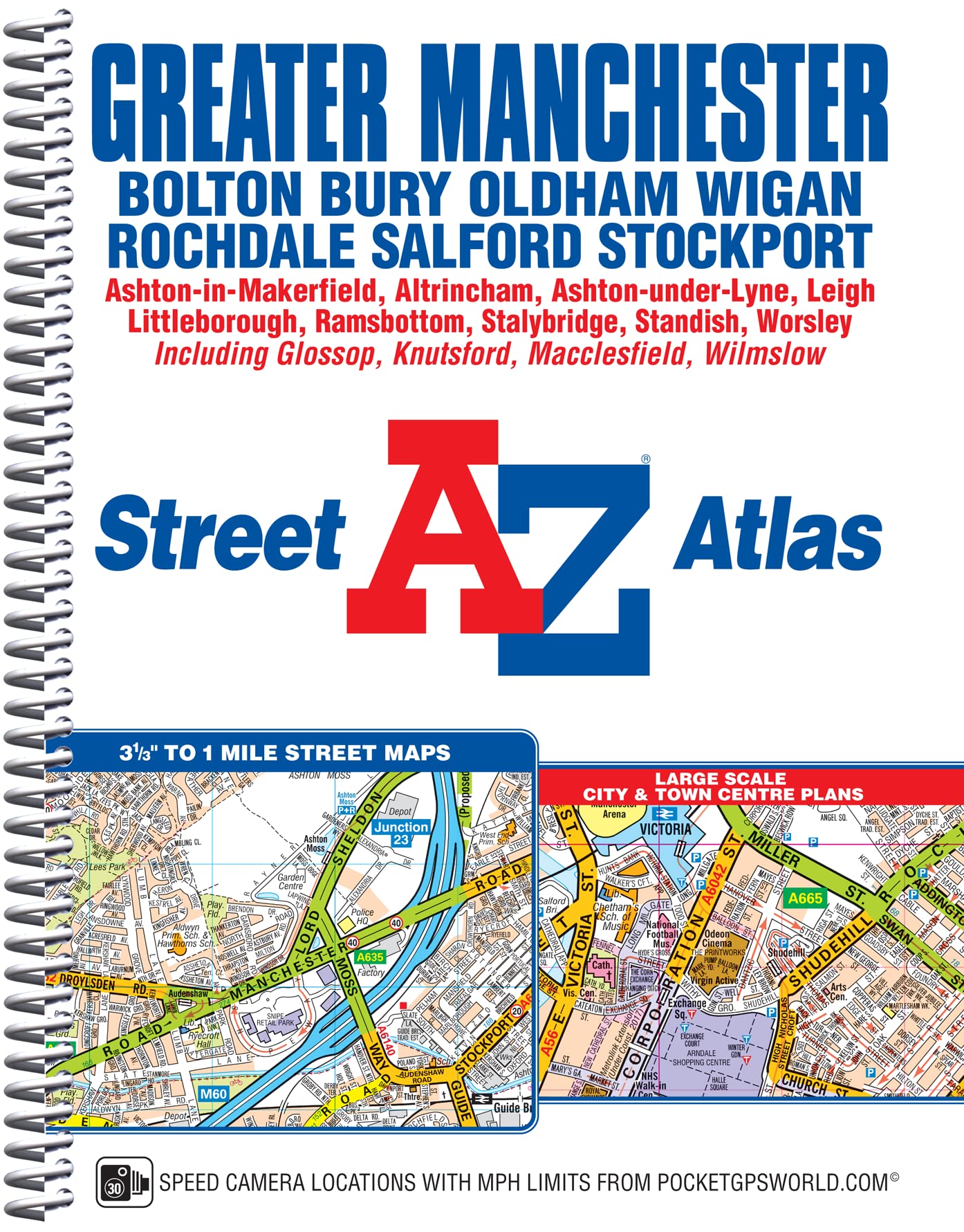 Greater Manchester A-Z Street Atlas Learning & Reference