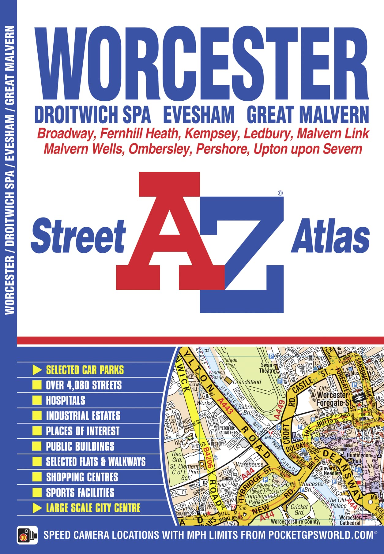 Worcester A-Z Street Atlas Leisure, Home & Garden