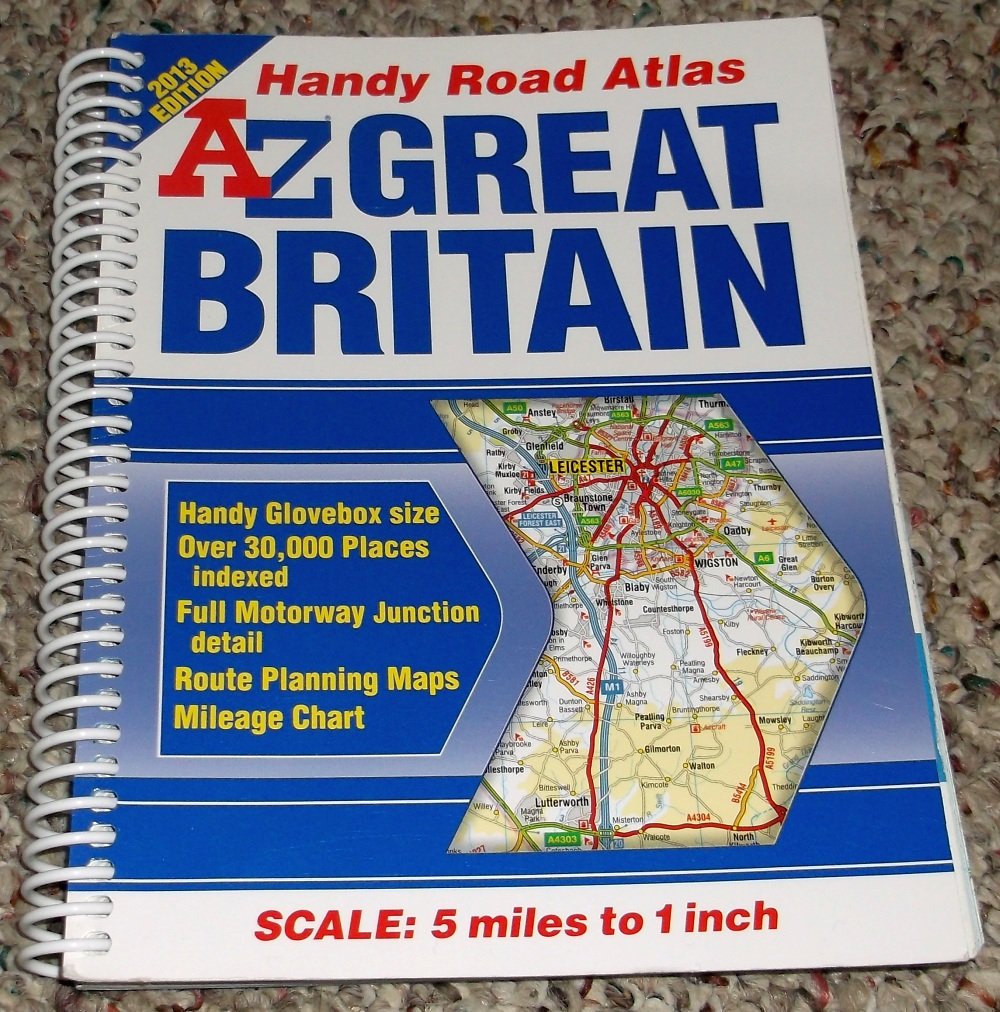 Great Britain Handy Road Atlas (A-Z Road Atlas S.) Leisure, Home & Garden