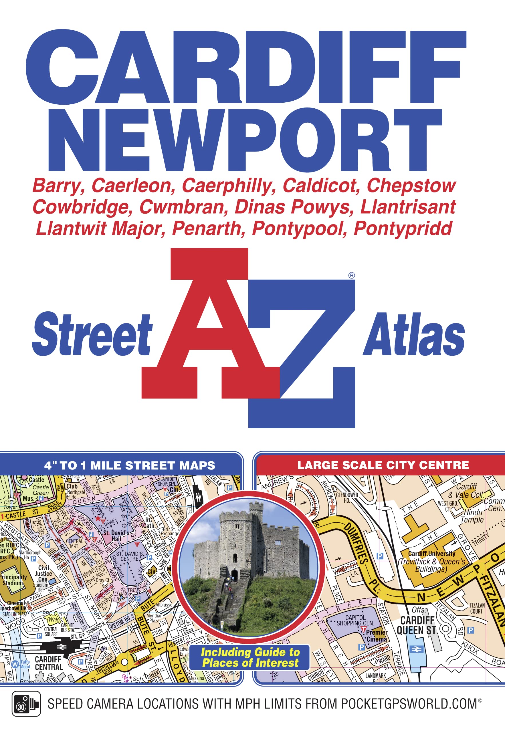 Cardiff and Newport A-Z Street Atlas (A-Z Street Atlas S.) Geology & Geography