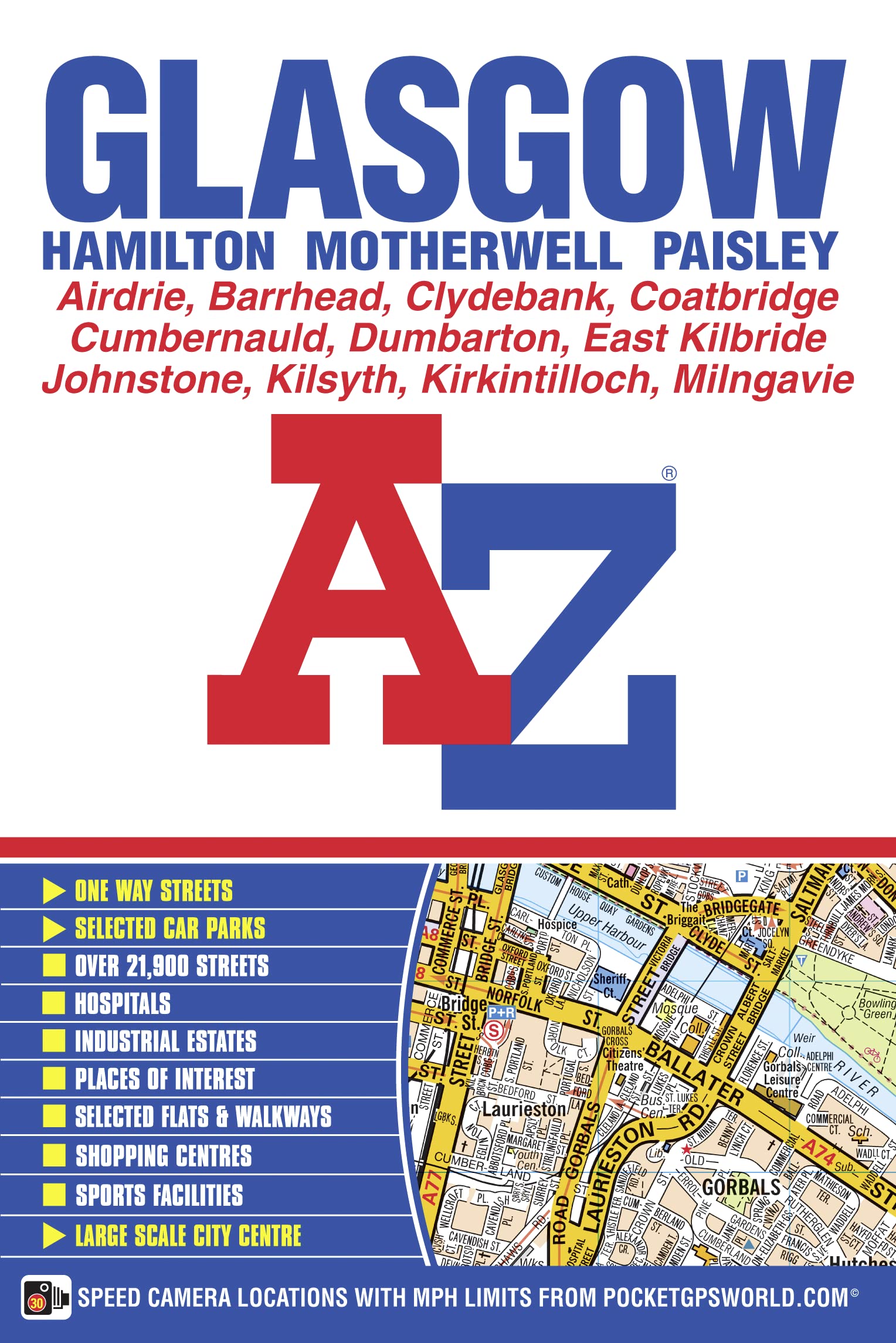 Glasgow A-Z Street Atlas Leisure, Home & Garden