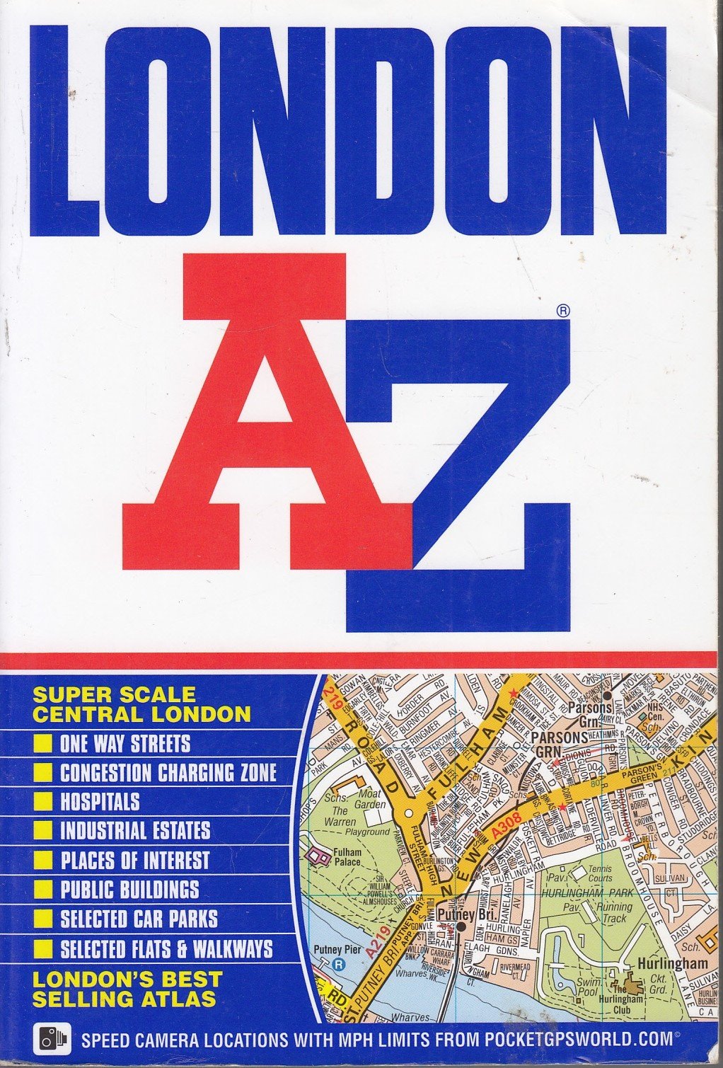 London A-Z (A-Z Street Atlas) Leisure, Home & Garden