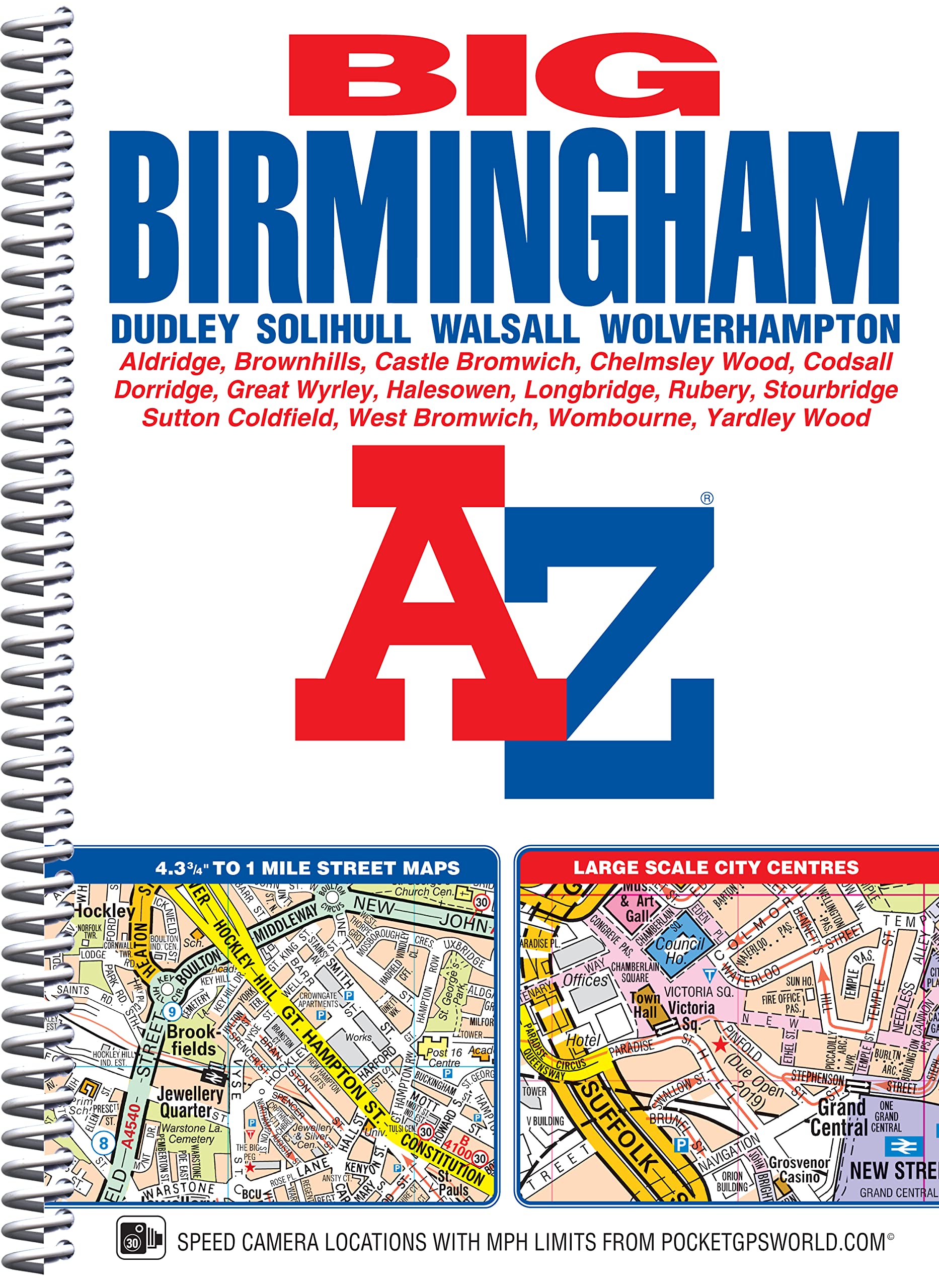 Big Birmingham A-Z Street Atlas Geology & Geography