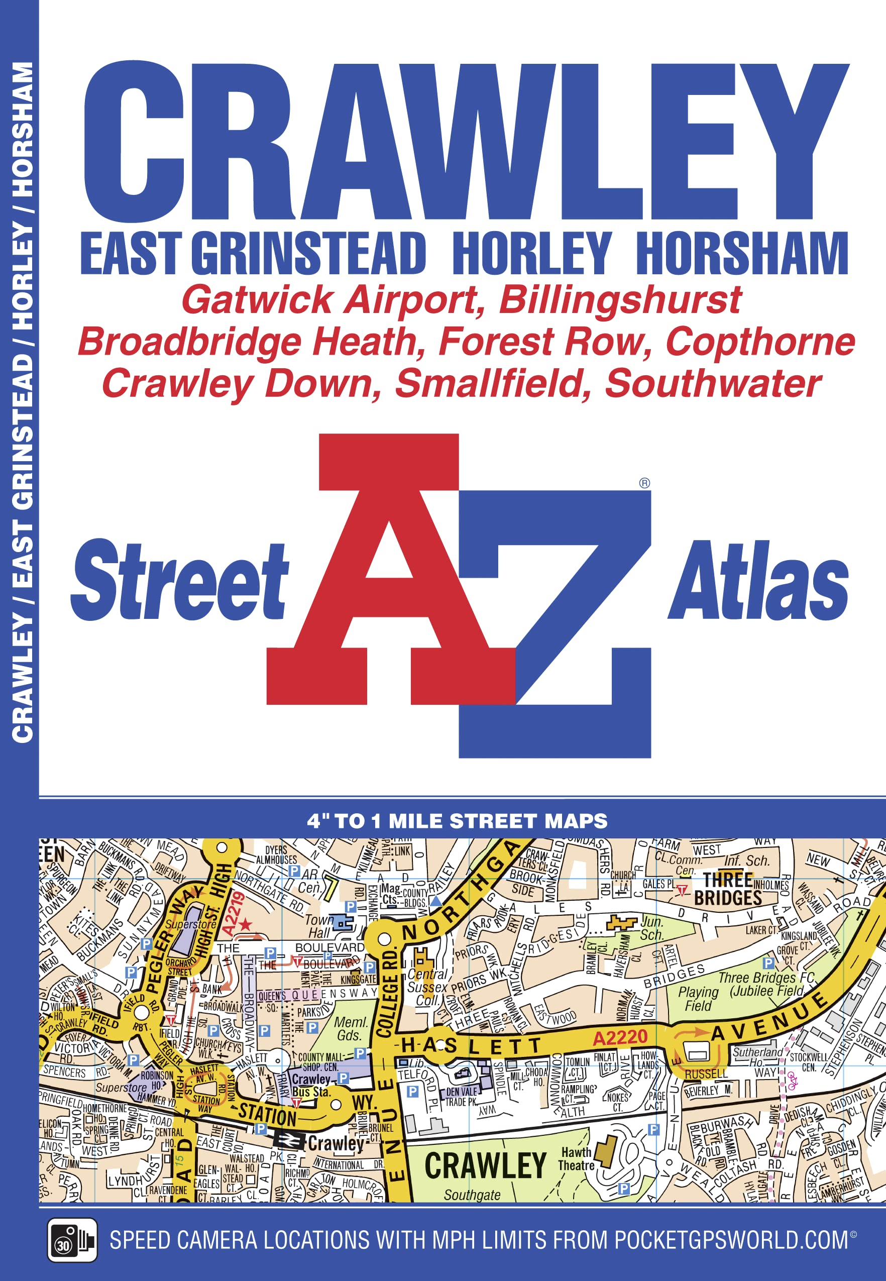 Crawley A-Z Street Atlas Leisure, Home & Garden