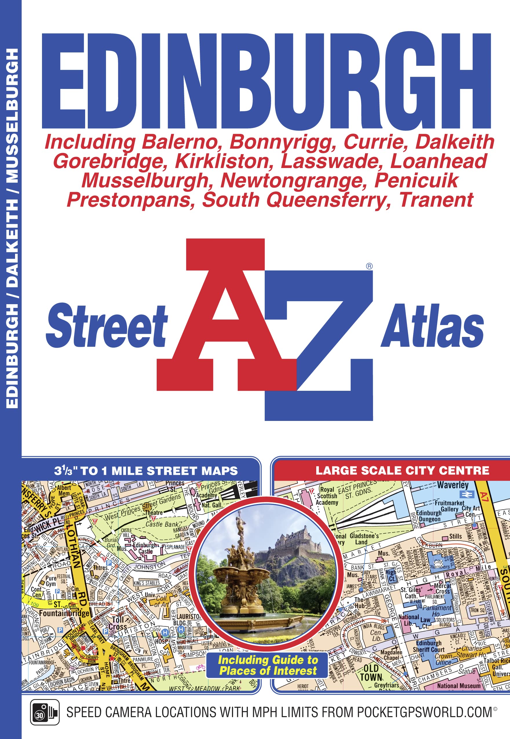 Edinburgh Street Atlas (A-Z Street Atlas) Leisure, Home & Garden