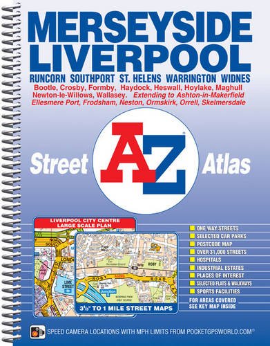 Merseyside Street Atlas (A-Z Street Atlas S.) Leisure, Home & Garden