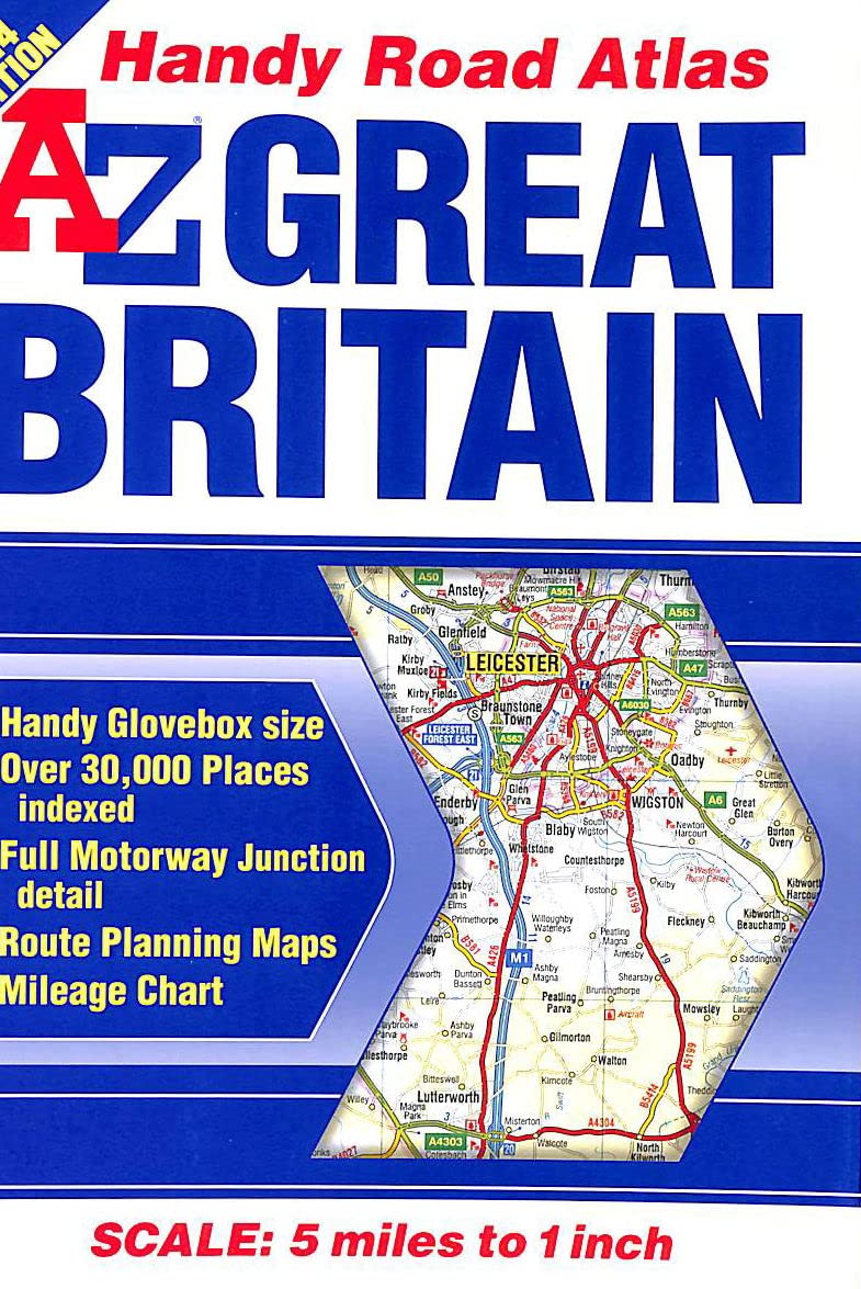 Great Britain Handy Road Atlas (A-Z Road Atlas S.) Leisure, Home & Garden
