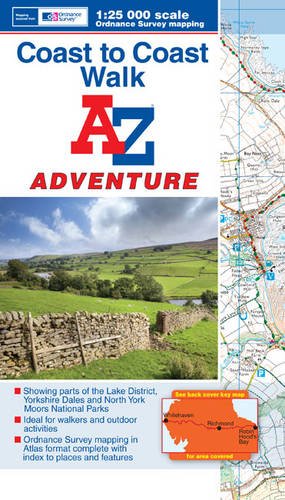 Adventure Atlas Coast to Coast (A-Z Adventure Atlas) Leisure, Home & Garden
