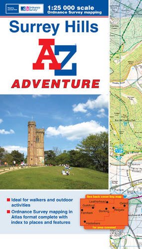 Surrey Hills Adventure Atlas (A-Z Adventure Atlas) Leisure, Home & Garden