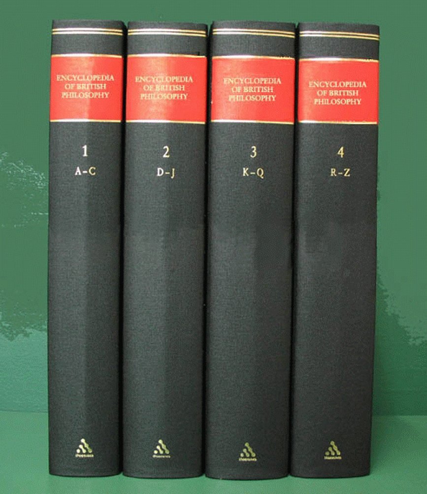 Continuum Encyclopedia of British Philosophy Philosophy