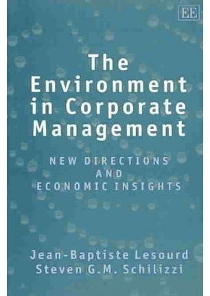 The Environment in Corporate Management: New Directions and Economic Insights book