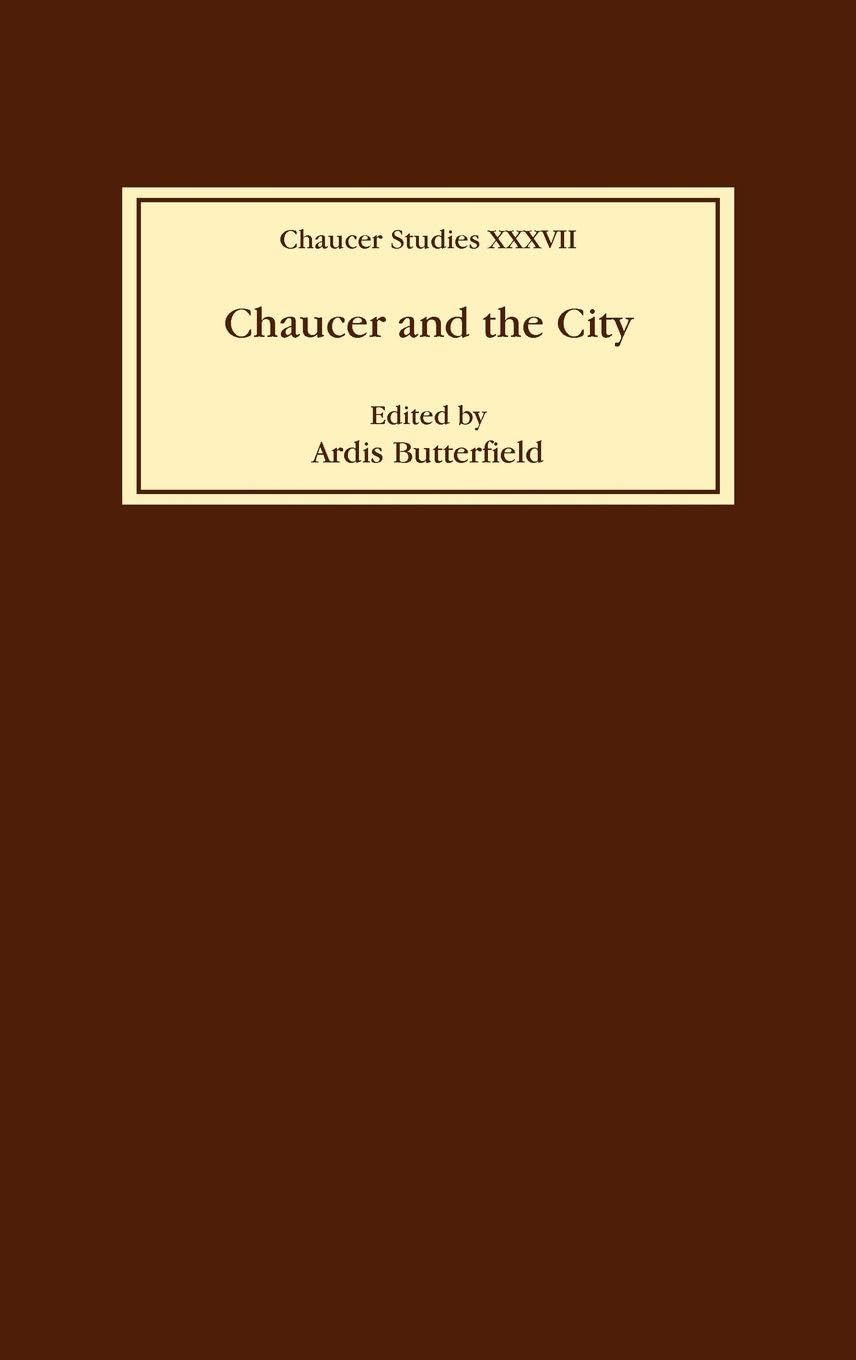 Chaucer and the City Contemporary literature