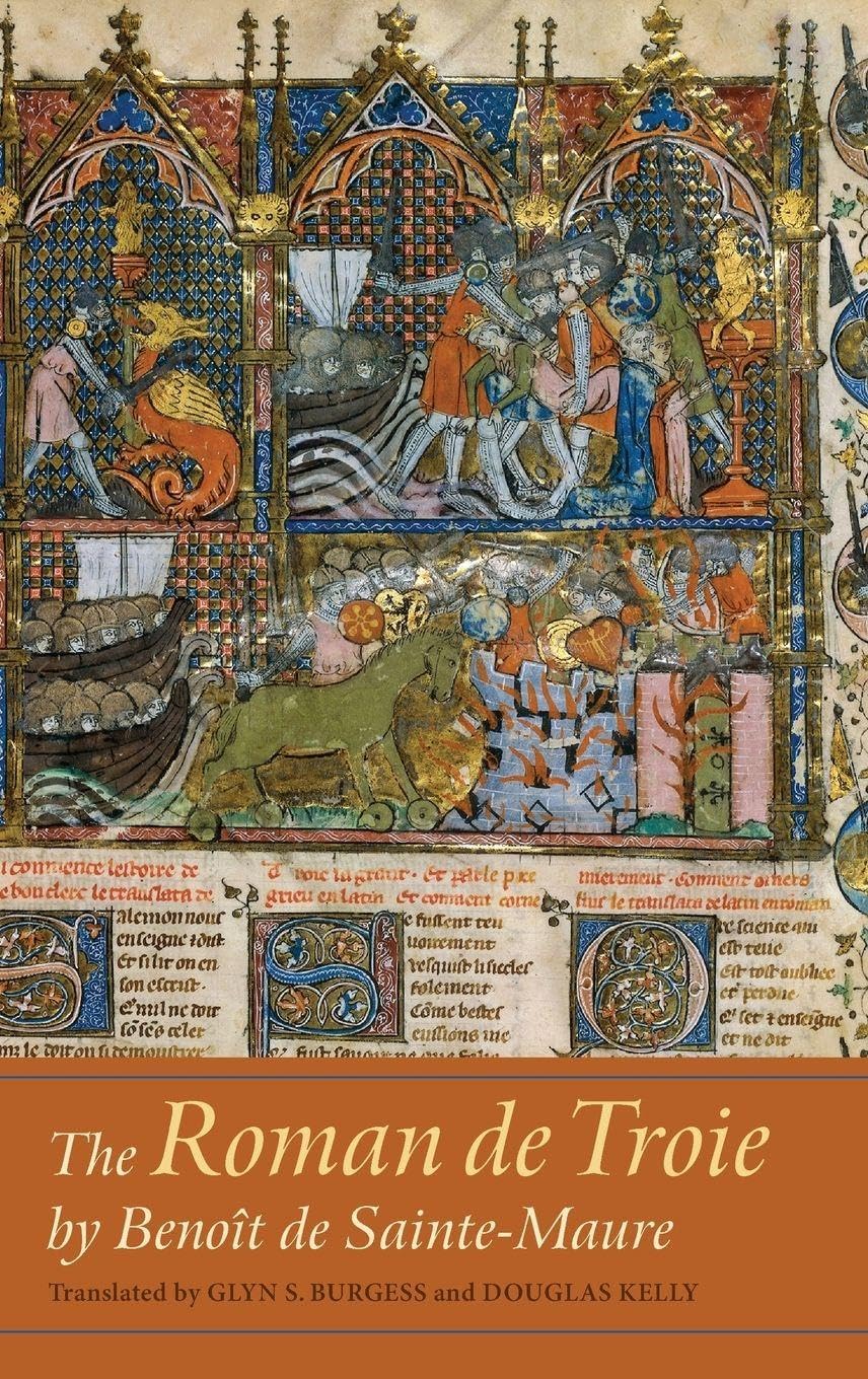 Roman de Troie by Benoit de Sainte-Maure Poetry