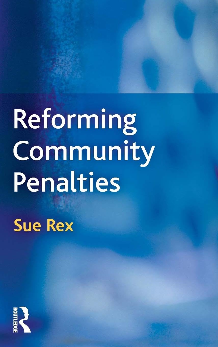 Product Image: Reforming Community Penalties