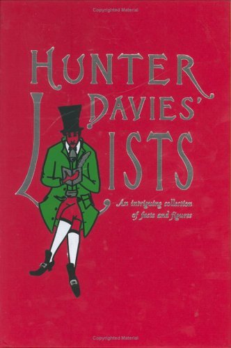 Hunter Davies' Lists: An Intriguing Collection of Facts and Figures Reference Books