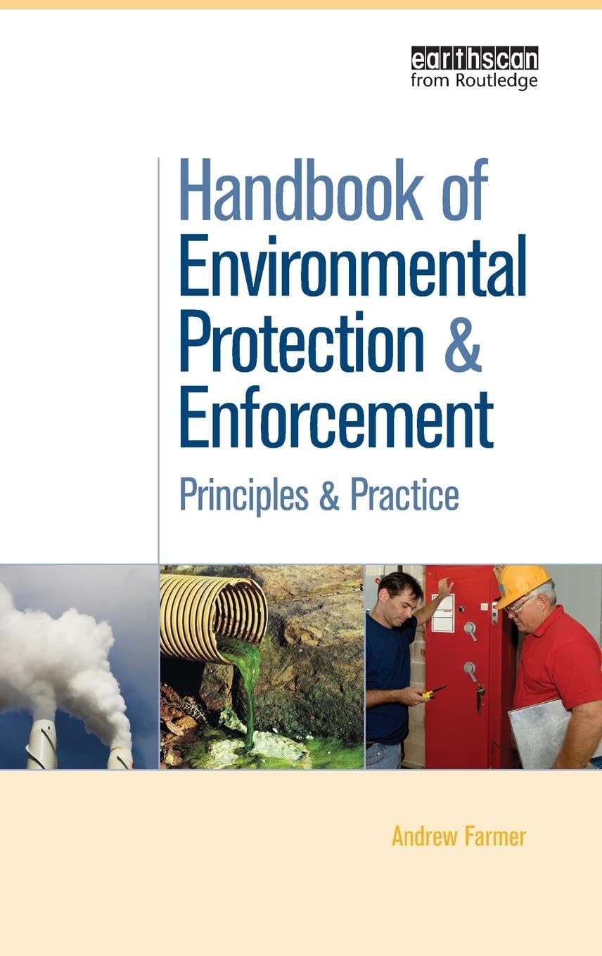 Handbook of Environmental Protection and Enforcement Law