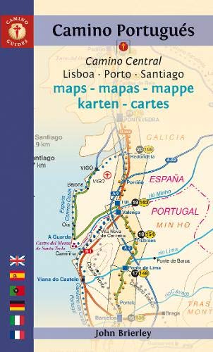 Camino Portugues Maps - Mapas - Mappe - Karten - Cartes: Camino Central: Lisboa - Porto - Santiago (Camino Guides) Leisure, Home & Garden