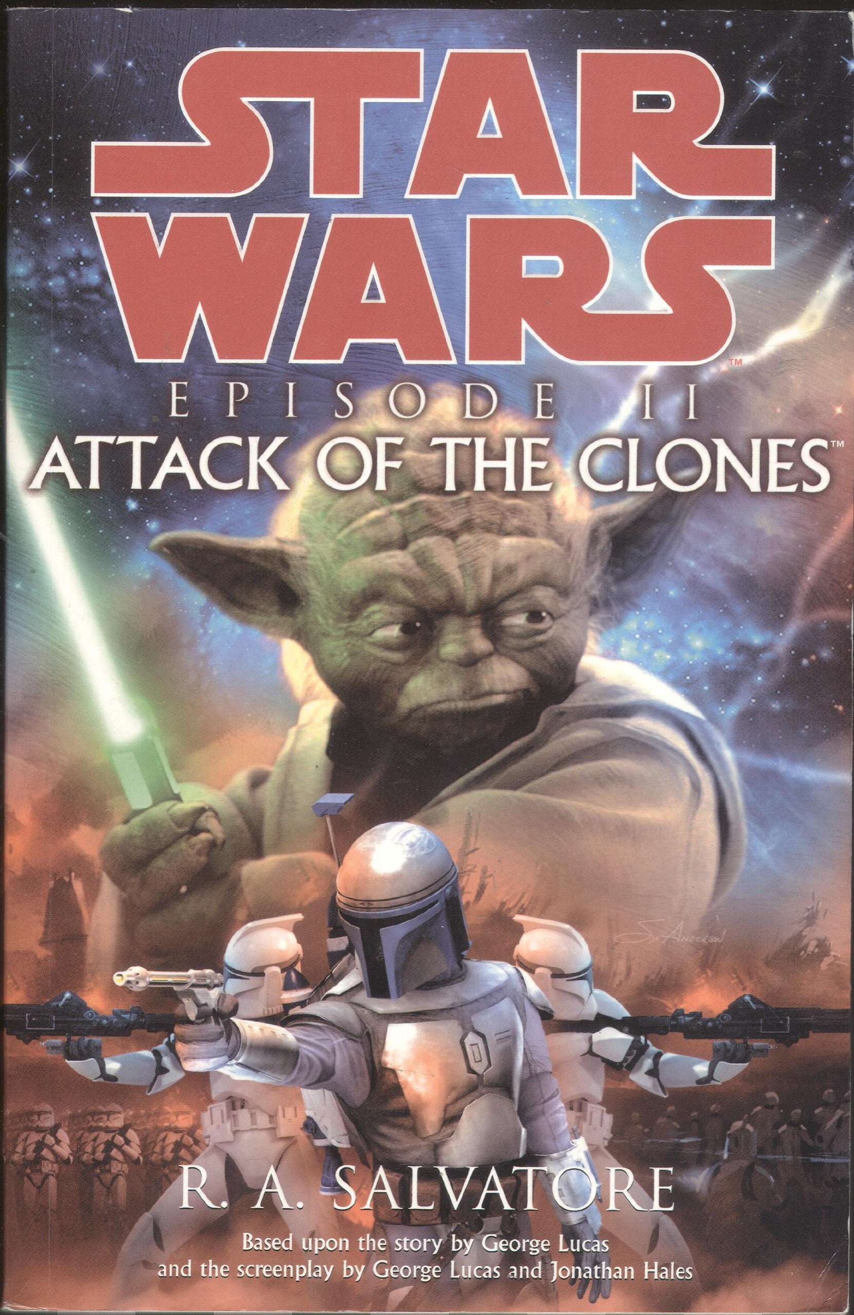 Star Wars: Attack of the Clones book