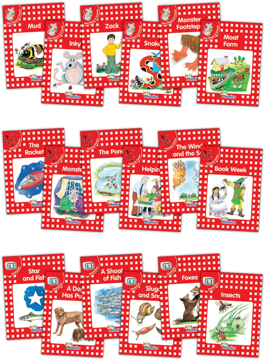 Jolly Readers, Complete Set Level 1 (Pack of 18) book