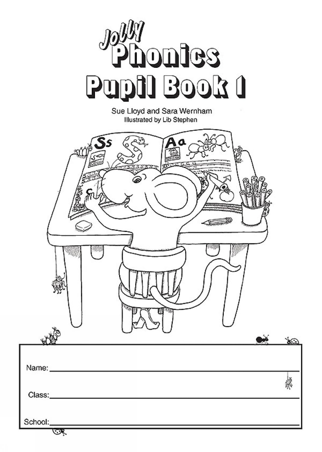 Jolly Phonics Pupil Book 1: in Precursive Letters (British English edition) Professional & Reference Books