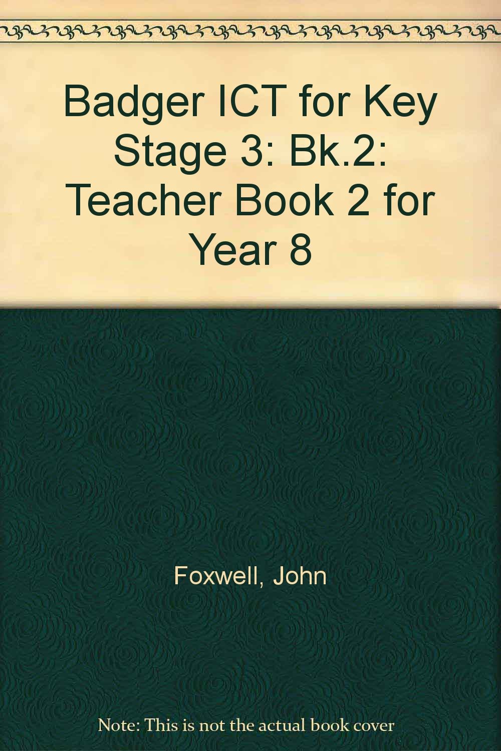 Badger ICT for Key Stage 3: Teacher Book 2 for Year 8 Professional & Reference Books