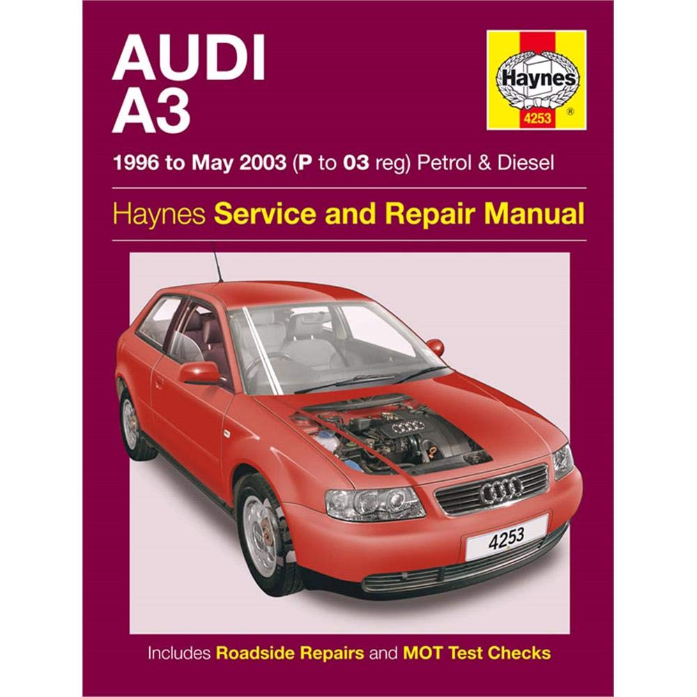 Audi A3 Petrol and Diesel Service and Repair Manual: 1996 to 2003 (Haynes Service and Repair Manuals) Leisure, Home & Garden