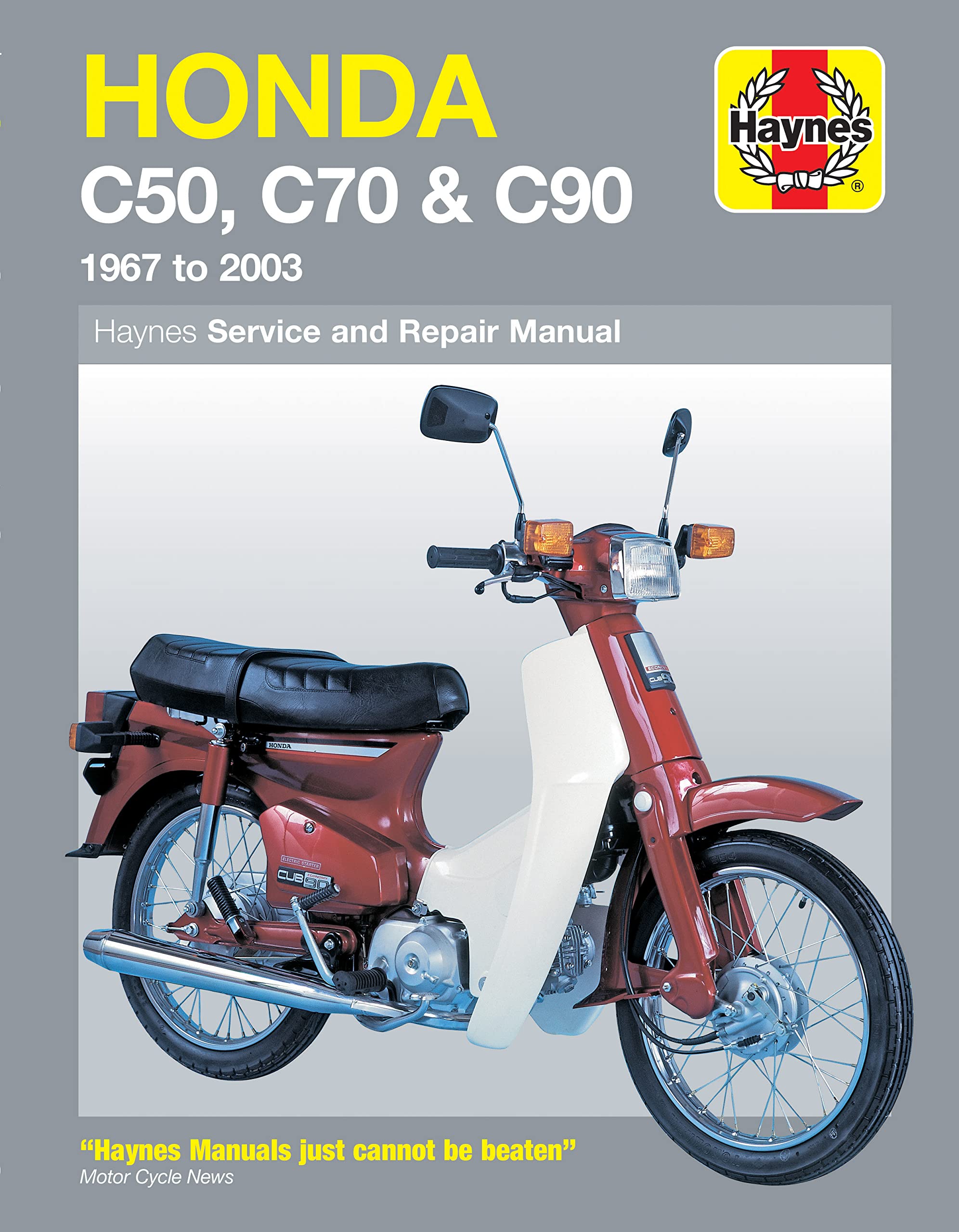 Honda C50, C70 & C90: 1967 to 2003: (67 - 03) (Haynes Manuals) Leisure, Home & Garden