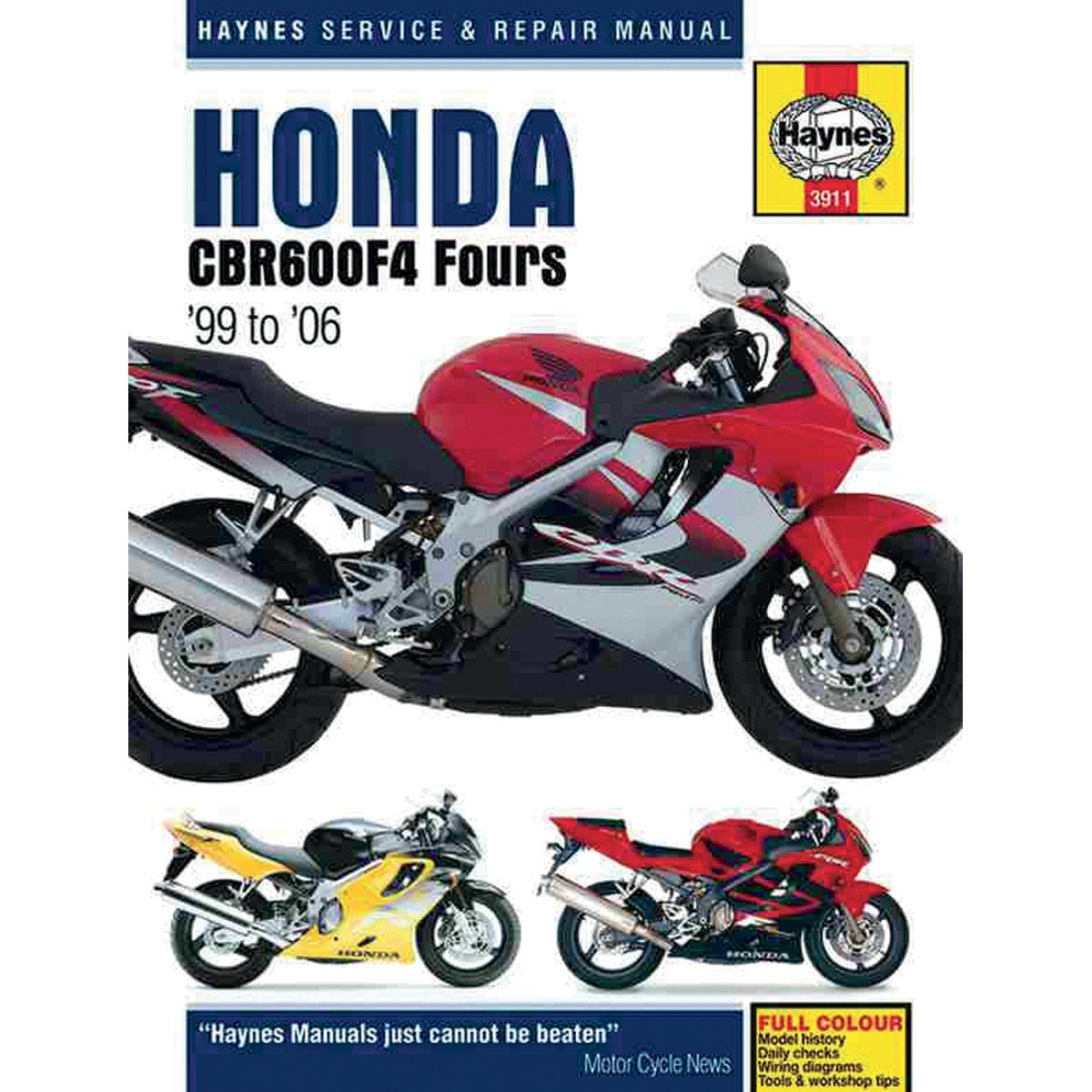 Honda CBR600F4 Fours 1999-2006 book