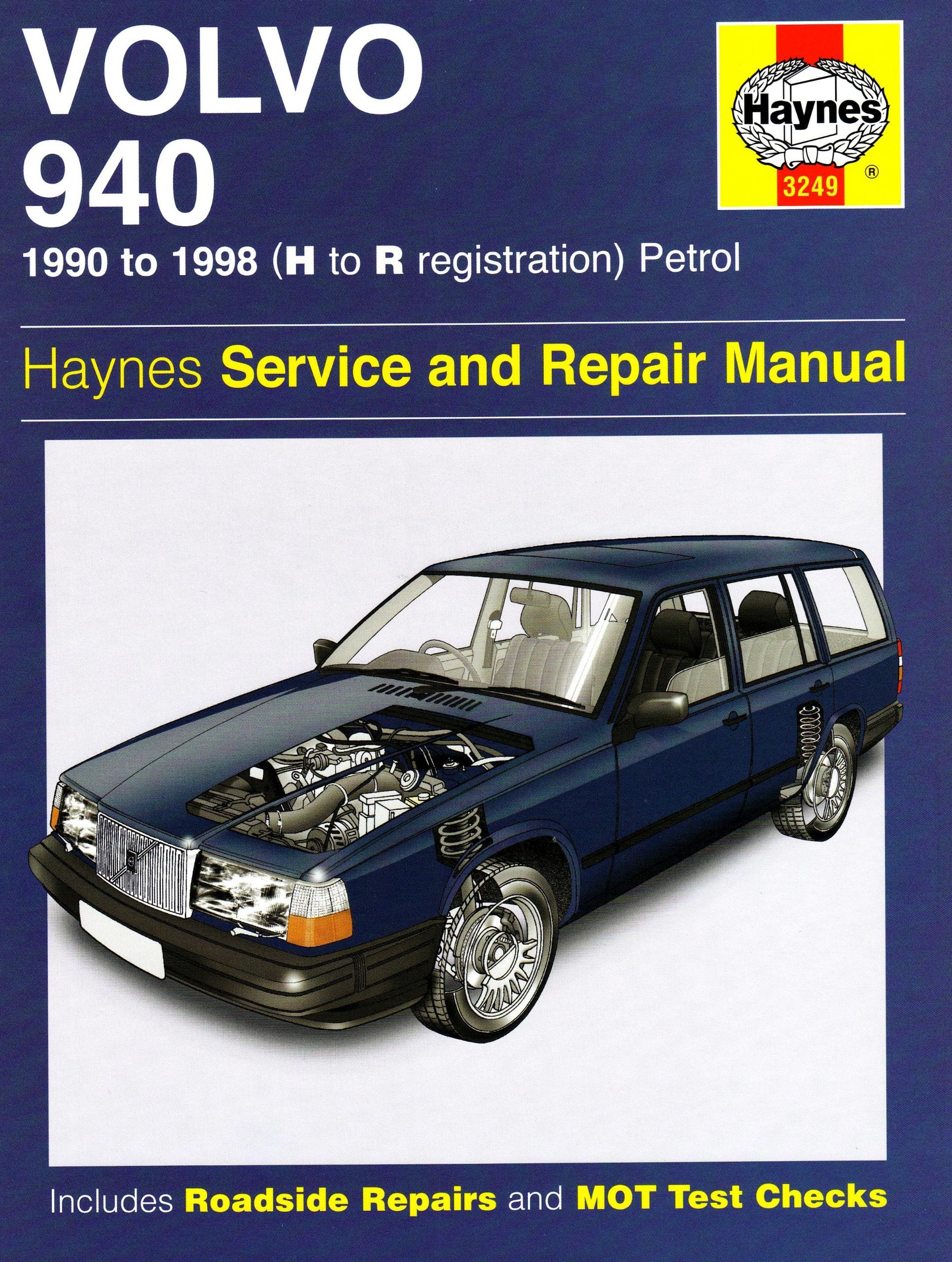 Volvo 940 Petrol Service and Repair Manual: 1990 to 1998 (Haynes Service and Repair Manuals) Leisure, Home & Garden