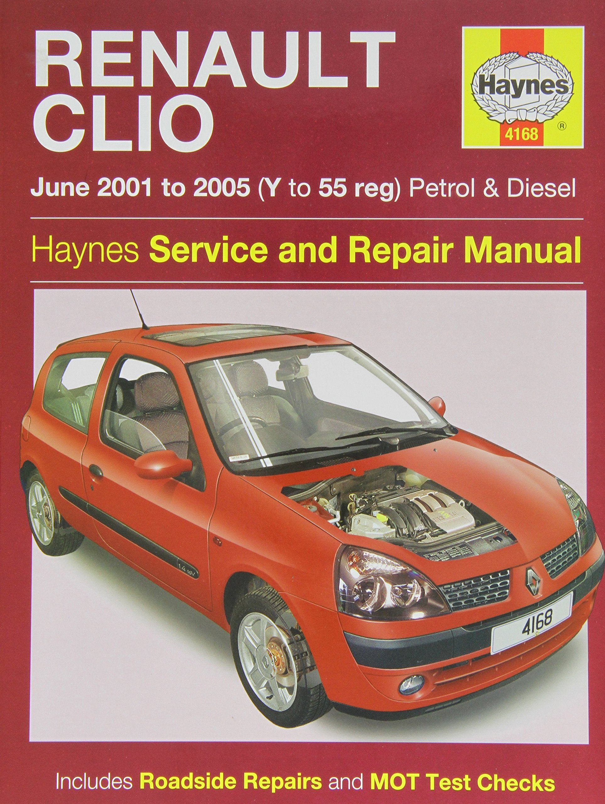 Renault Clio Petrol and Diesel Service and Repair Manual: 2001 to 2005 (Service & repair manuals) Leisure, Home & Garden