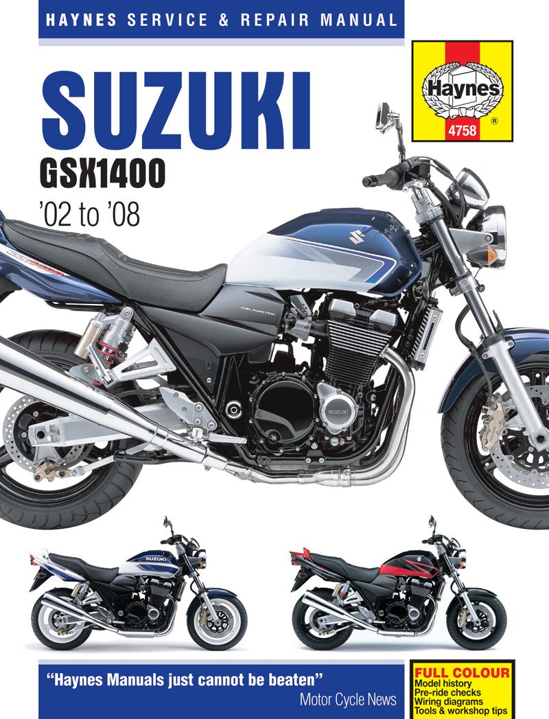 Suzuki GSX 1400 Service and Repair Manual: 2002 to 2007 (Haynes Service and Repair Manuals) Leisure, Home & Garden