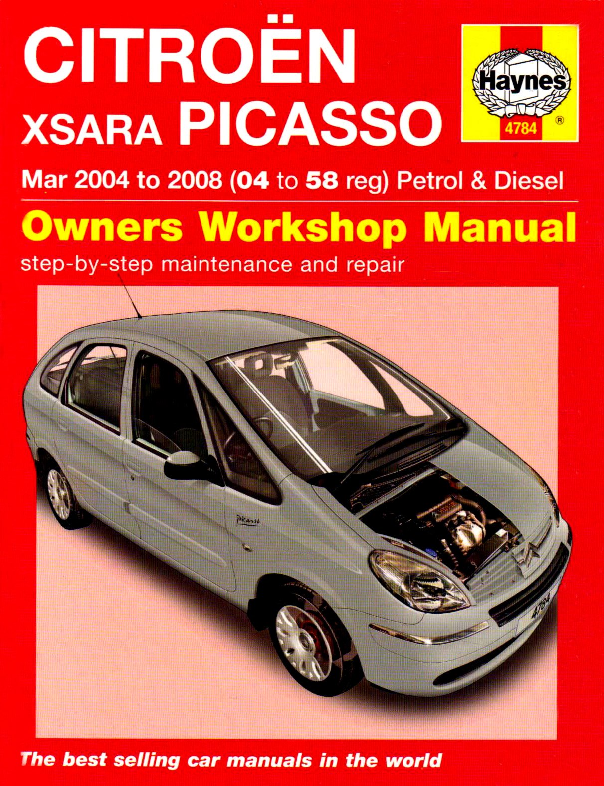 Citroen Xsara Picasso Petrol and Diesel Service and Repair Manual: 2004 to 2008 (Service & repair manuals) Leisure, Home & Garden