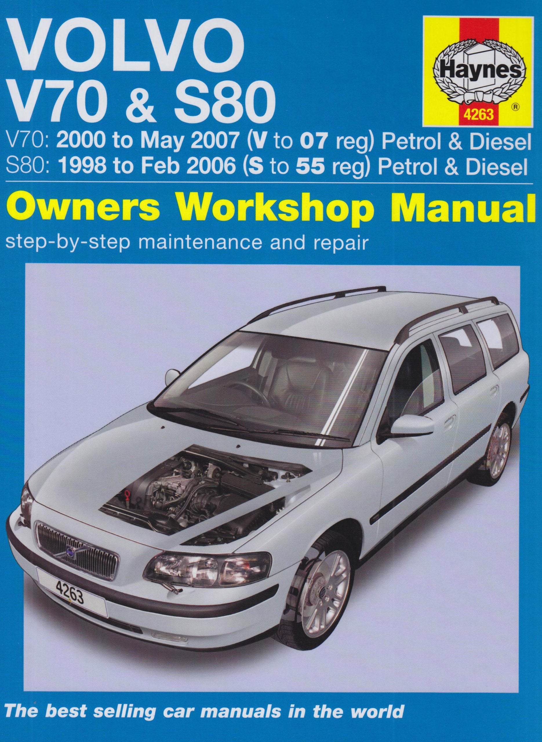 Volvo V70 and S80 Petrol and Diesel Service and Repair Manual: 1998 to 2007 (Service & repair manuals) Leisure, Home & Garden