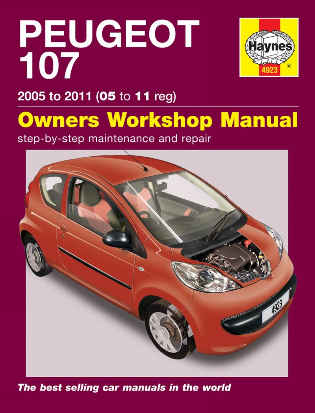 Peugeot 107 (05 - 11) 05 To 11 book