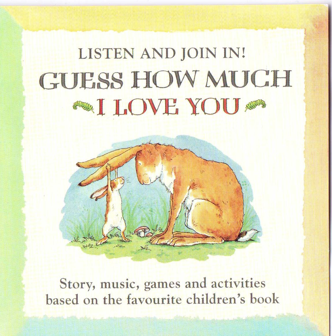 Adrian Dunbar : Guess How Much I Love You: Listen and Jo CD Books