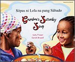 Grandma's Saturday Soup in Tagalog and English book