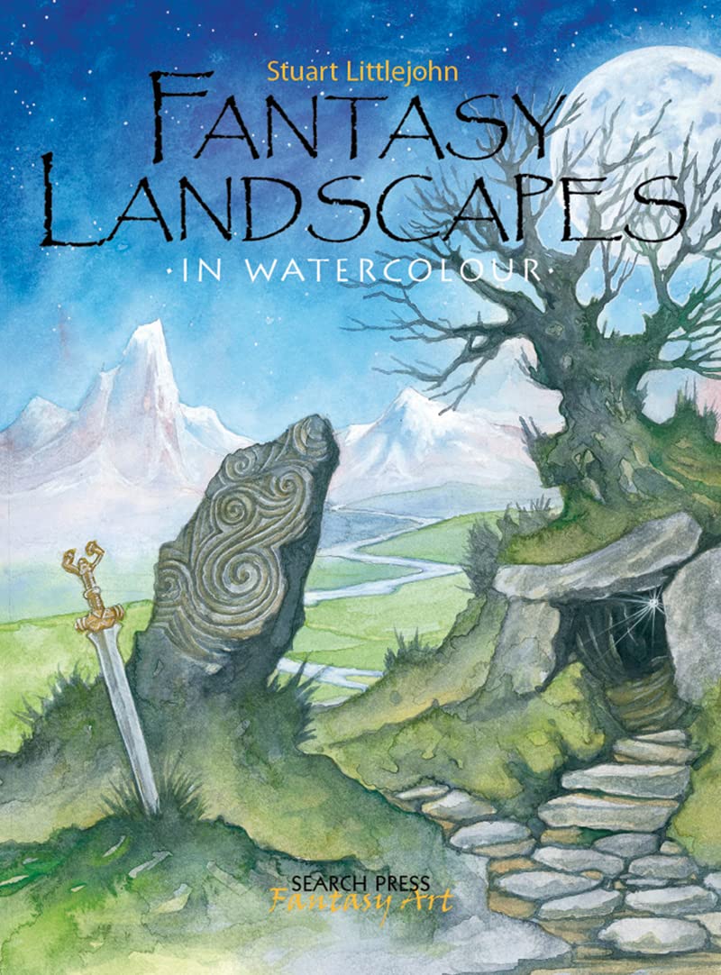 Fantasy Landscapes in Watercolour (Fantasy Art) Social Sciences
