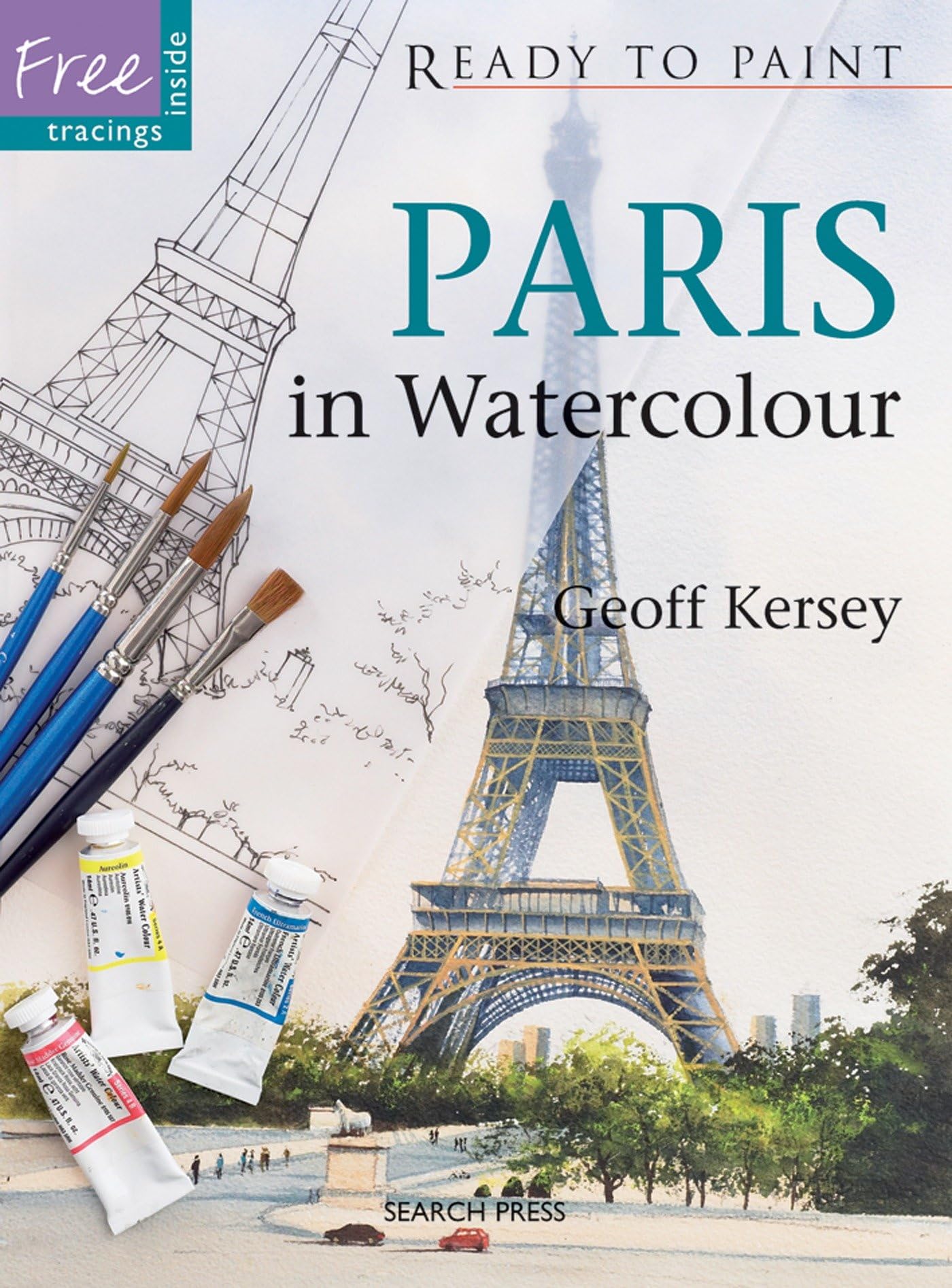 Paris in Watercolour (Ready to Paint) Film, Art & Culture
