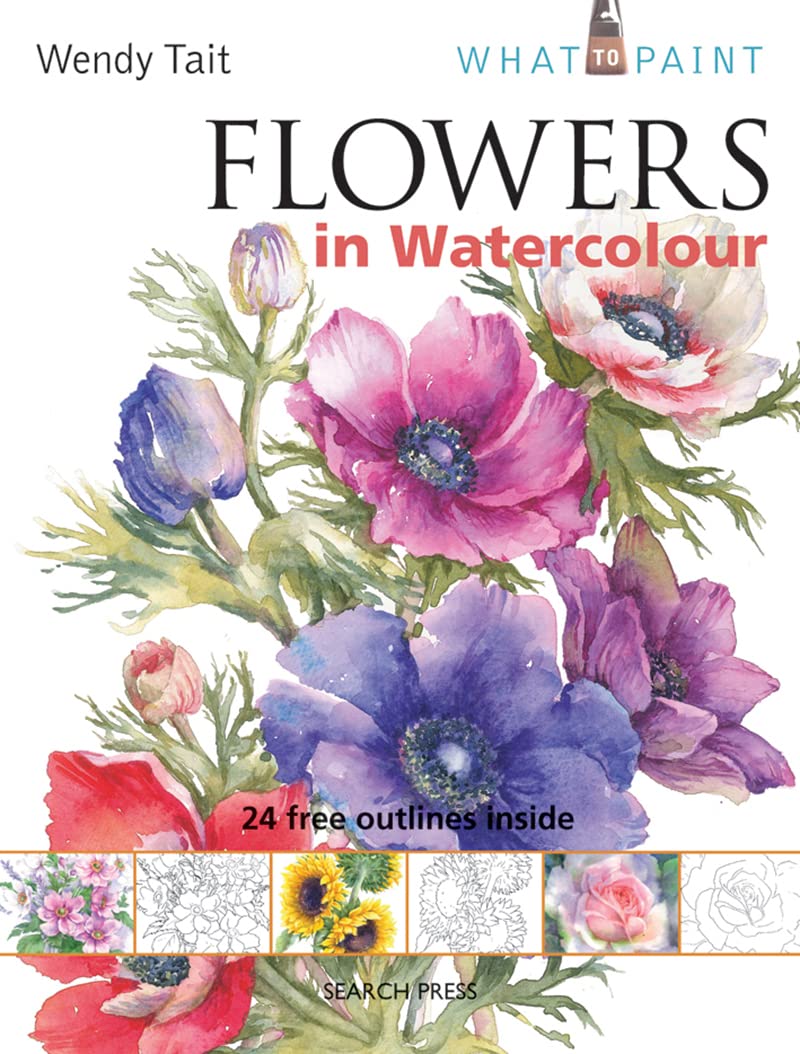 Flowers in Watercolour (What to Paint) Film, Art & Culture