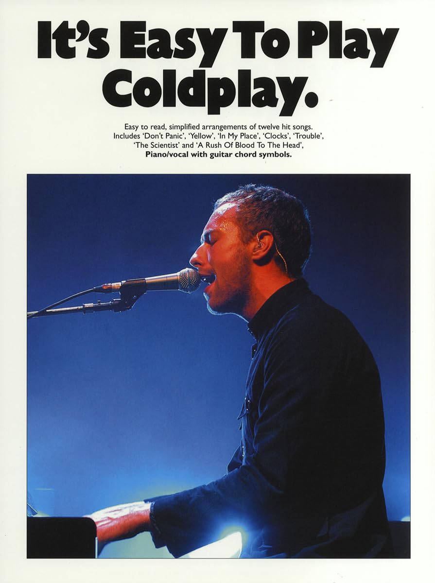 It's Easy To Play Coldplay. Klavier Solo. Sheet Music