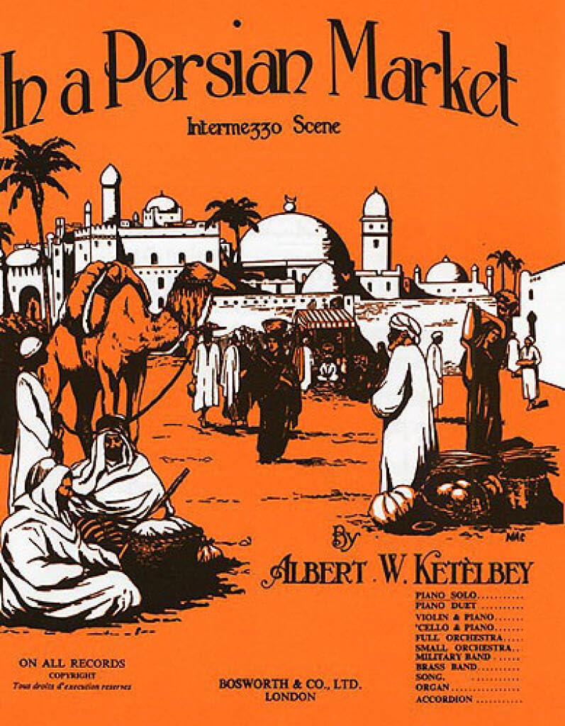 Albert Ketelby: In a Persian Market (Original Piano) Social Sciences