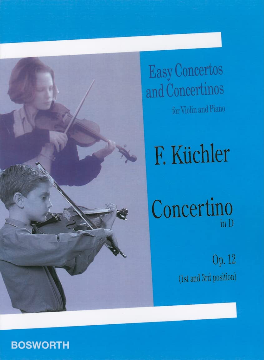 Concertino in D Op. 12. Violon et Accomp.. book