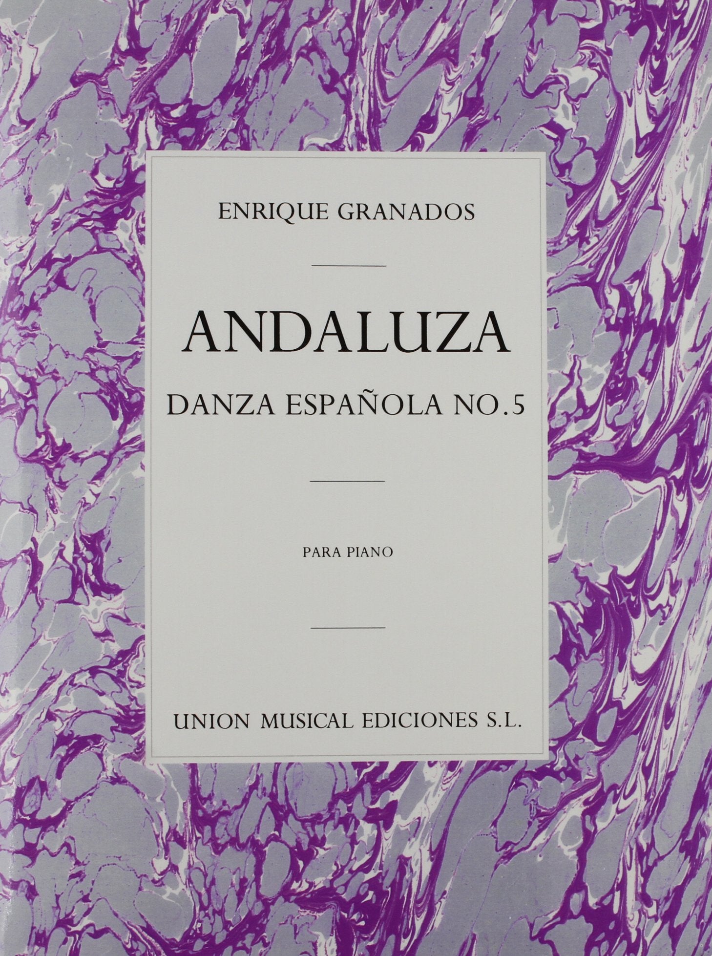 ANDALUZA DANZA ESPANOLA NO.5: Andaluza Arts & Music