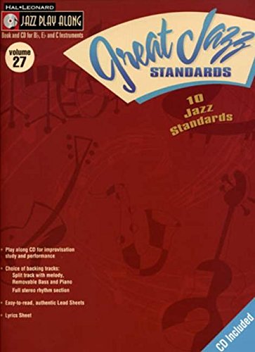 Jazz Play Along: Volume 27 - Great Jazz Standards Arts & Music