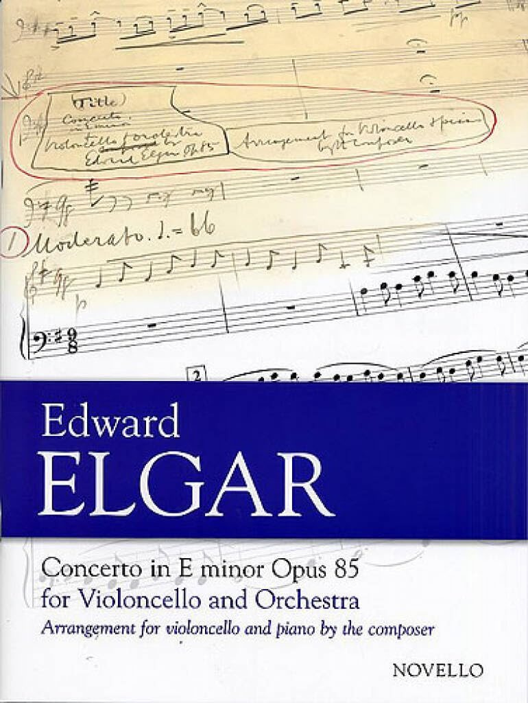 Concerto in E Minor, Op. 85 for Violoncello and Orchestra book